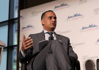 dr nik verma pictured at 2019 chicago sports summit