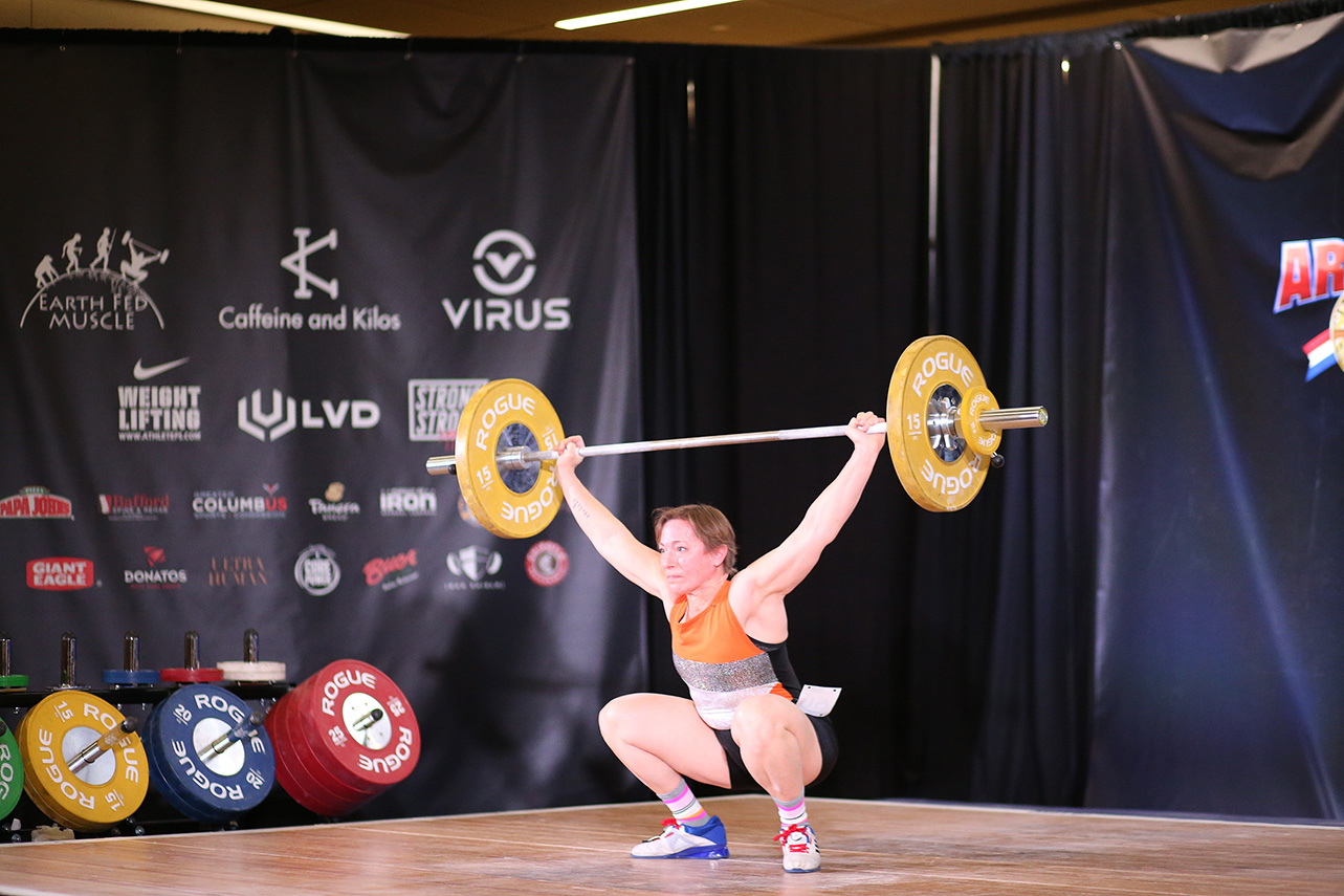 gwen chamberlin olympic lifts